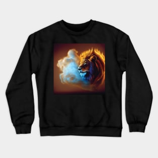 Lion in the Clouds Crewneck Sweatshirt